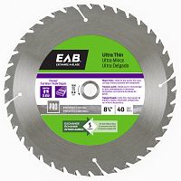 8 1/4" x 40 Teeth Finishing Ultra Thin  Professional Saw Blade Recyclable Exchangeable